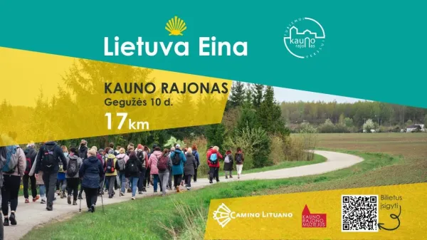 Pėsčiųjų žygis „Lietuva eina“ nuotrauka