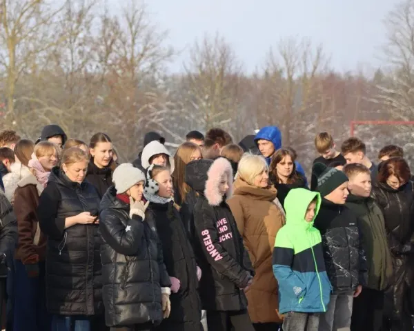 Babtuose įkasta kapsulė – prasideda naujo sporto aikštyno statybos nuotrauka